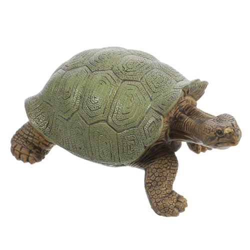 TOYANDONA Simulation Schildkrötenmodell Galápagos Elefantenschildkröte Lebensnahes Tierfigur Lernspielzeug und Deko für Kinderzimmer und Garten Hellbraun TOYANDONA Simulation Schildkrötenmodell Galápagos Elefantenschildkröte Lebensnahes Tierfigur Lernspielzeug und Deko für Kinderzimmer und Garten Hellbraun von TOYANDONA