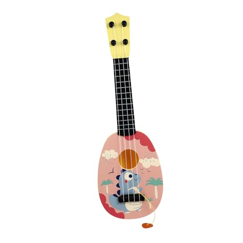 TOYANDONA Simulation Ukulele Kindergitarre Kindergitarre Kleinkind Jungen Gitarren Zufälliges Instrument Mini Gitarre Spielzeuggitarre Vorschulspielzeug Musikgitarre Für Kleinkinder 3 5 von TOYANDONA