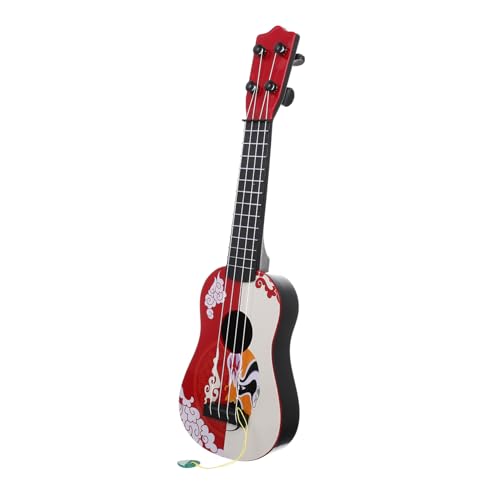 TOYANDONA Simulations-Ukulele Kinderspielzeug Musikspielzeug Spielzeug für Kleinkinder Kinder-Ukulele kinderinstrumente Kinder musikinstrumente Anfängerinstrument Plastikinstrument Abs von TOYANDONA