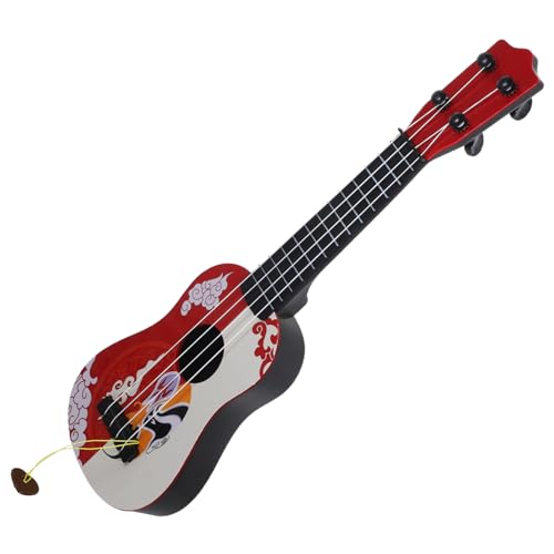 TOYANDONA Simulations-Ukulele Kleine Gitarre Musikinstrument- -gitarrenspielzeug -e-Gitarre Musikspielzeug Für Kinderspielzeug Klassische Ukulele Abs von TOYANDONA