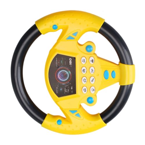 TOYANDONA Simuliertes Lenkrad für Drehbar Interaktiver Fahr Simulator für Rücksitz Unterhaltung Fördert Fahrfähigkeiten Hand Auge Koordination für Familie und Freunde TOYANDONA Simuliertes Lenkrad für Drehbar Interaktiver Fahr Simulator für Rücksitz Unterhaltung Fördert Fahrfähigkeiten Hand Auge Koordination für Familie und Freunde von TOYANDONA