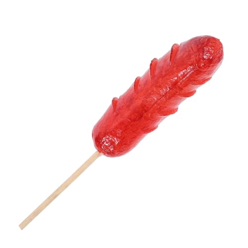 TOYANDONA Simuliertes Modell des Barbecue -spießs Realistisches Spielzeugfutter Simuliertes Fleisch Lebensmittelspielzeugsimulation Lebensechte Lebensmittelverzierung Grillspieß PVC TOYANDONA Simuliertes Modell des Barbecue -spießs Realistisches Spielzeugfutter Simuliertes Fleisch Lebensmittelspielzeugsimulation Lebensechte Lebensmittelverzierung Grillspieß PVC von TOYANDONA