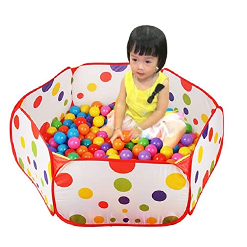 TOYANDONA Spielgrube kinderzimmerdeko Room Decoration Kleinkind-Ball- -Pool Kinder Ball Spielen Umfrage Zelt spielzeuge Spielzeug Ballzelt für Kleinkinder Bällebad Laufstall von TOYANDONA