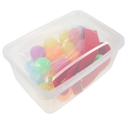 TOYANDONA Spielstütze schütteln tischtennisball tischfussball Trick Props Gaming Box bumbsbar weinkühlstab spielkiste Spiele Box Schüttelnde Ballspielstütze austricksende Requisiten rot von TOYANDONA