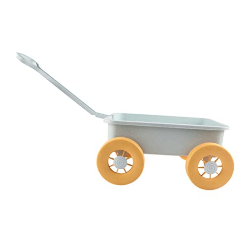 TOYANDONA Spielzeugauto Ziehen Traktorspielzeug Spielzeug Für Den Strand Bauspielzeug Aus Sand Konstruktionsspielzeug Outdoor-sandspielzeug Trolley-sandspielzeug Sky-Blue Plastik von TOYANDONA