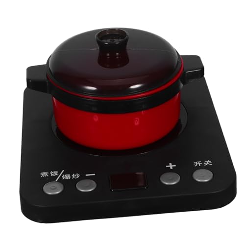 TOYANDONA Spielzeugküche Induktionsspielzeug Spielküchengeräte Küchenzubehör Spielküche Haushaltsgerät Kochgeschirr Küchen Spielspielzeug Induktions Kochgeschirr Schwarz TOYANDONA Spielzeugküche Induktionsspielzeug Spielküchengeräte Küchenzubehör Spielküche Haushaltsgerät Kochgeschirr Küchen Spielspielzeug Induktions Kochgeschirr Schwarz von TOYANDONA