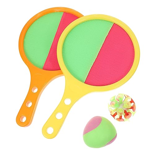 TOYANDONA Sportsaugbälle klebriger Ball klebriges Ballfangspiel lustige Spielzeugbälle Spielzeug für Kinder Spielset im Freien Kinderspielzeug Spielzeug-Saugbälle Bunte Spielzeugbälle von TOYANDONA