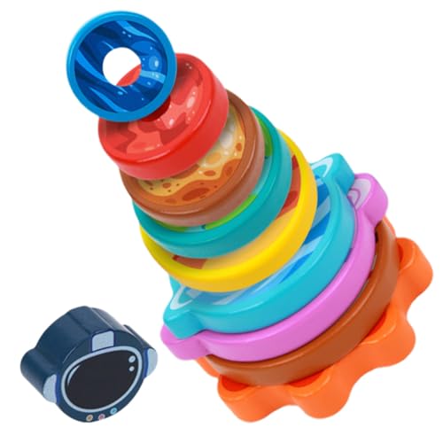 TOYANDONA Stapelspielzeug aus Hochwertigem Holz Farbenfrohes Ringtoy für Junge Mädchen Ab Monaten Fördert Kreativität Feinmotorik und Farb Formerkennung Sicher und Glatt Activity zur Eltern TOYANDONA Stapelspielzeug aus Hochwertigem Holz Farbenfrohes Ringtoy für Junge Mädchen Ab Monaten Fördert Kreativität Feinmotorik und Farb Formerkennung Sicher und Glatt Activity zur Eltern von TOYANDONA