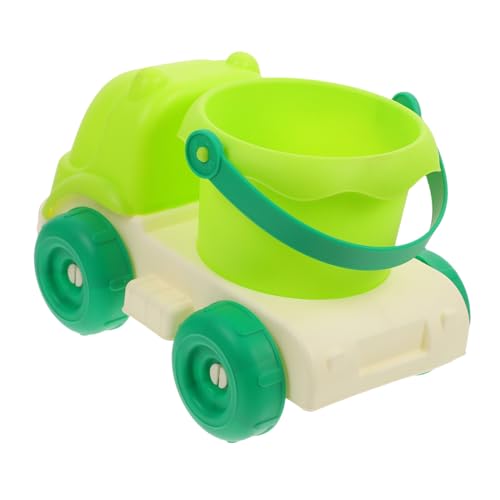 TOYANDONA Strand Spielzeugauto Kinderspielzeug Strandspielzeug Für Kinder Spielzeuge Eimer Graben Strandauto Spielzeug LKW-Eimer-Spielzeug Strandversorgung Outdoor-Eimer Weiches Gummi von TOYANDONA