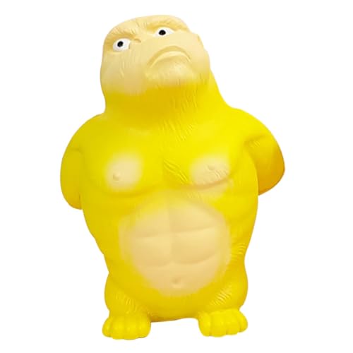 TOYANDONA Gorilla Quetschspielzeug Stressabbau Spielzeug Dehnbares Handspielzeug für Kinder und Erwachsene mit Realistischem Design zur Druckentlastung TOYANDONA Gorilla Quetschspielzeug Stressabbau Spielzeug Dehnbares Handspielzeug für Kinder und Erwachsene mit Realistischem Design zur Druckentlastung von TOYANDONA