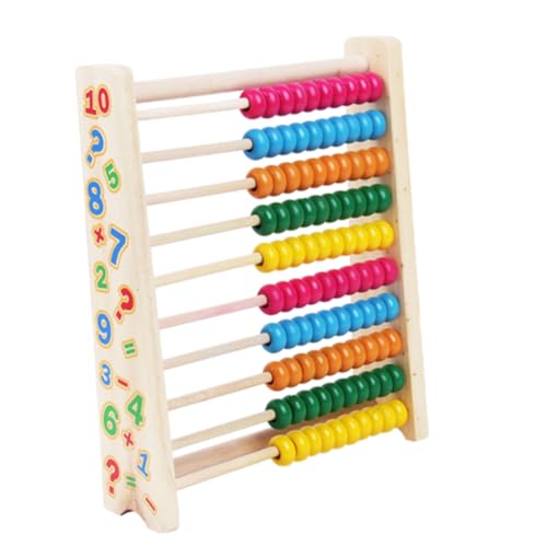 TOYANDONA Stufiger Bunter Holz Rechenrahmen mit Perlen für Frühe Bildung Glatte Oberfläche als Lernspielzeug für Ab Jahren Zufällige Farbe Zufällige Farbe TOYANDONA Stufiger Bunter Holz Rechenrahmen mit Perlen für Frühe Bildung Glatte Oberfläche als Lernspielzeug für Ab Jahren Zufällige Farbe Zufällige Farbe von TOYANDONA