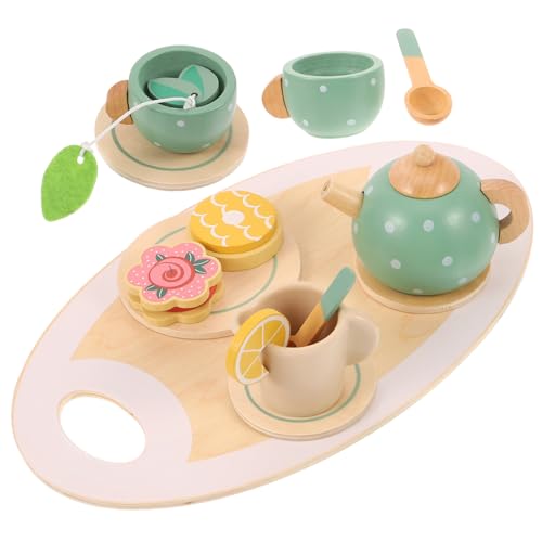 TOYANDONA Teeservice Spielzeugset 1 Set Aus Miniatur Und Tassen Rollenspiel Küchenspielzeug Für Ideal Für Picknick Und Fantasiespiele Farbenfrohes Zubehör Für Kreative von TOYANDONA