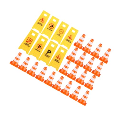 TOYANDONA Mini-verkehrszeichen Verkehrskegeln Simulations-Spielzeug Für Junge Mädchen Zum Lernen Von Verkehrsschildern Und Regeln Pädagogisches Spielset Aus Kunststoff TOYANDONA Mini-verkehrszeichen Verkehrskegeln Simulations-Spielzeug Für Junge Mädchen Zum Lernen Von Verkehrsschildern Und Regeln Pädagogisches Spielset Aus Kunststoff von TOYANDONA