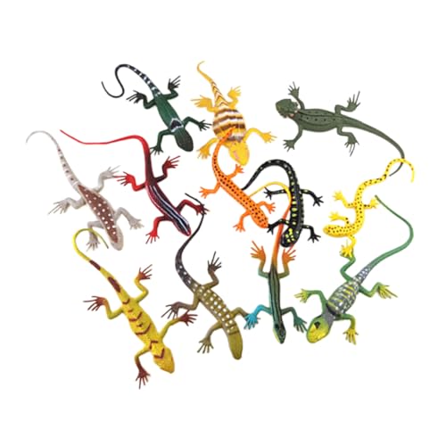 TOYANDONA Teiliges Realistisches Echsenmodell Lebensechte Reptilienfiguren aus Kunststoff Pädagogisches Tiermodell für Ab Jahren Mini Spielfiguren zur Kognitiver Fähigkeiten TOYANDONA Teiliges Realistisches Echsenmodell Lebensechte Reptilienfiguren aus Kunststoff Pädagogisches Tiermodell für Ab Jahren Mini Spielfiguren zur Kognitiver Fähigkeiten von TOYANDONA