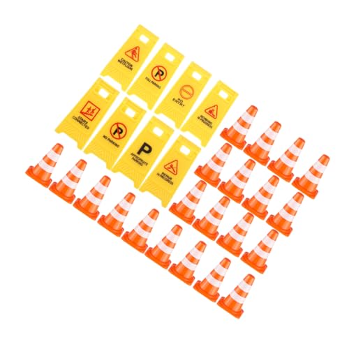 TOYANDONA Teiliges Verkehrszeichenset mit Mini Verkehrsleitkegeln Abnehmbare Straßenschilder Bunte Lernspielzeuge für Interaktives und Verkehrssicherheit und Kreativ TOYANDONA Teiliges Verkehrszeichenset mit Mini Verkehrsleitkegeln Abnehmbare Straßenschilder Bunte Lernspielzeuge für Interaktives und Verkehrssicherheit und Kreativ von TOYANDONA