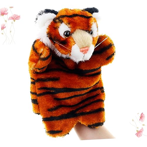 TOYANDONA Tiger Marionette interaktives Interactive Toys spielzeuge handspielpuppen für Geschichte erzählende Marionette Geschichte Marionette Coffee von TOYANDONA