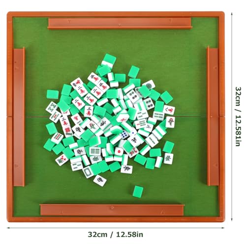 TOYANDONA Tragbares Mini Mahjong Set mit Klarer Gravur Lustiges Chinesisches Brettspiel für Zuhause und Party Leichtes Mahjong Kit mit Aufbewahrungsbox Zufällige Farbe TOYANDONA Tragbares Mini Mahjong Set mit Klarer Gravur Lustiges Chinesisches Brettspiel für Zuhause und Party Leichtes Mahjong Kit mit Aufbewahrungsbox Zufällige Farbe von TOYANDONA