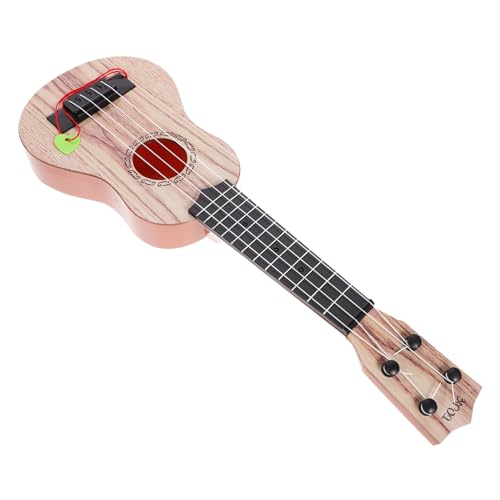 TOYANDONA Ukulele Lustiges Musikinstrument Mit Vier Saiten Simulation Ukulele Ideales Für Kleine Musikliebhaber Fördert Die Kreativität Und Musikalität von TOYANDONA