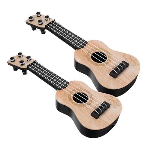 TOYANDONA Ukulele Plastik Ukulele Musikinstrument Für Musikalisches Lernspielzeug Für Jungen Und ädchen Im Alter Von 4 5 Jahren von TOYANDONA