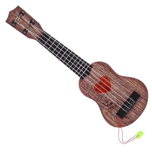 TOYANDONA Ukulele Spielzeuge Musikinstrumente Gitarre Ukulelen Für Ukulelen Für Anfänger Holz Coffee von TOYANDONA