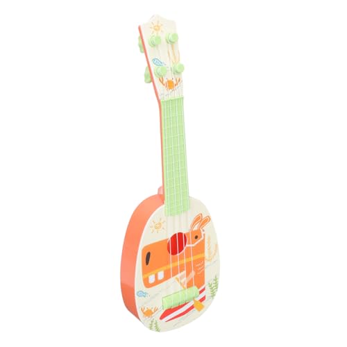 TOYANDONA Ukulele aus Robustem Kunststoff Mini Musikinstrument für Anfänger Pädagogisches Musikspielzeug für Mädchen und Jungen Geschenk zum Lernen TOYANDONA Ukulele aus Robustem Kunststoff Mini Musikinstrument für Anfänger Pädagogisches Musikspielzeug für Mädchen und Jungen Geschenk zum Lernen von TOYANDONA