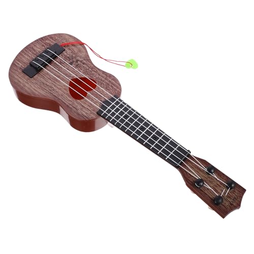 TOYANDONA Ukulele musikinstrumente kinderinstrumente für Musikliebhaber Musikinstrument spielzeuge Gitarre Ukulelen für Anfänger Ukulelen für Holz Coffee von TOYANDONA