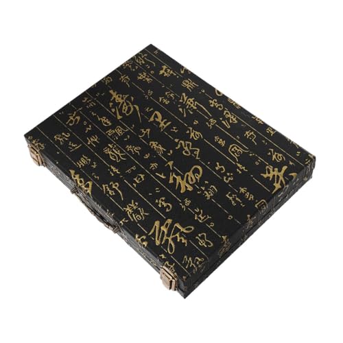 TOYANDONA Chinesisches Mahjong-Spiel Aufbewahrungsbox Aus Holz Traditionelle Mahjong-aufbewahrung Vintage-behälter Organizer Für Schach Und Brettspiele TOYANDONA Chinesisches Mahjong-Spiel Aufbewahrungsbox Aus Holz Traditionelle Mahjong-aufbewahrung Vintage-behälter Organizer Für Schach Und Brettspiele von TOYANDONA