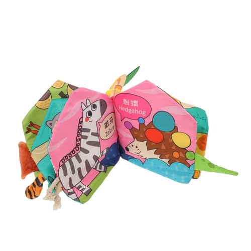TOYANDONA Stoffbuch Für Ab Monaten Knisterndes Babybuch Mit Weicher Oberfläche Reißfestes Fördert Visuelle Stimulation Und Hand-Augen-koordination Abwaschbar Für Einfache Reinigung TOYANDONA Stoffbuch Für Ab Monaten Knisterndes Babybuch Mit Weicher Oberfläche Reißfestes Fördert Visuelle Stimulation Und Hand-Augen-koordination Abwaschbar Für Einfache Reinigung von TOYANDONA