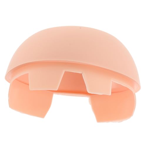 TOYANDONA Werkzeuge Mini Puppen Spielzeug Make Up Glatze Kappe Material Zur Puppenherstellung Glatze Kappe Für Die Puppenherstellung Puppe Glatze Kappe Puppe Ersatz Gefälschte Kopfhaut Mini von TOYANDONA