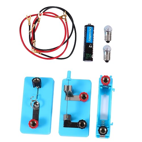 TOYANDONA Circuit Learning Kit Für Grundlegende Elektrische Experimente Teiliges Set Für Serien Und Parallelschaltungen Für Unterricht Und Physikprojekte TOYANDONA Circuit Learning Kit Für Grundlegende Elektrische Experimente Teiliges Set Für Serien Und Parallelschaltungen Für Unterricht Und Physikprojekte von TOYANDONA