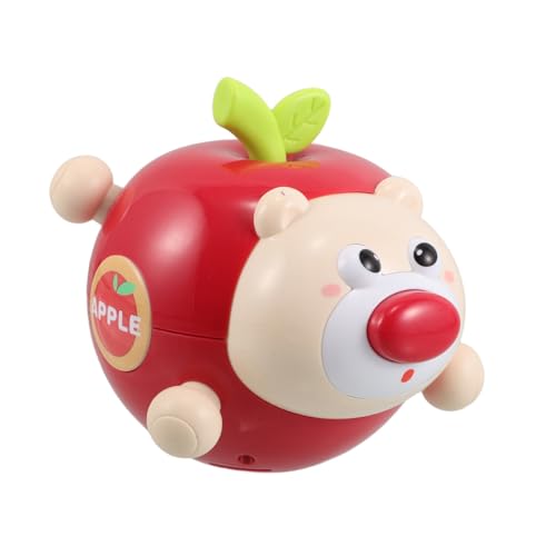 TOYANDONA Wobble Toy mit Sicherem Weichem Beißmaterial Apfelform Rassel für Junge Mädchen Jahr Fördert Handkoordination Nackenmuskeltraining und Frühkindliche Entwicklung Geschenkbox TOYANDONA Wobble Toy mit Sicherem Weichem Beißmaterial Apfelform Rassel für Junge Mädchen Jahr Fördert Handkoordination Nackenmuskeltraining und Frühkindliche Entwicklung Geschenkbox von TOYANDONA