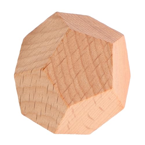 TOYANDONA Würfelspiel Aus Holz Unvollendete Leere Würfel Holzwürfel Leere Würfel Beschreibe Tischspiele Würfel DIY-filmwürfel Rollenspiel-würfelspielzeug Leere Essenswürfel Khaki Hölzern von TOYANDONA