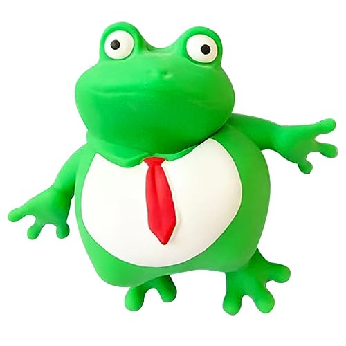 TOYANDONA Wutabbauspielzeug stressabbau dekompressionsspielzeug Lustiges Stretch- Tier Funny Gadgets Frosch-Streckspielzeug zur Druckentlastung von TOYANDONA