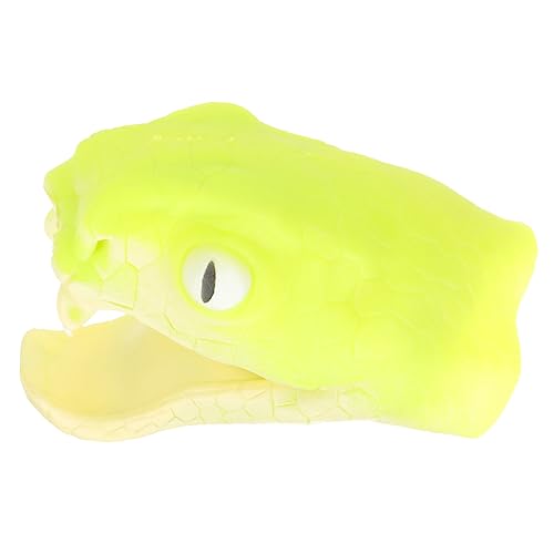 TOYANDONA kreatives Fingerspielzeug Frosch matschig Junge Menschen interaktives Interactive Toys dekoratives Schlangenspielzeug Storytime Schlangenpuppe Weichkleber Light Green von TOYANDONA