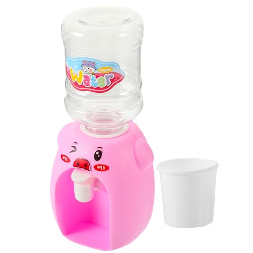 TOYANDONA lustiges Wasserspender- küchenspielzeug für Kitchen Toys for Wasserdispenser Mini- mit Wasserspender Lernspielzeug Plastik Rosa von TOYANDONA