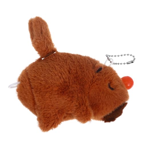 TOYANDONA Kapybara Puppe Üsch Capybara Niedliches Kuscheltier Capybara Form Super Weiches Üschtier Als Dekoration Oder Für Ideale Üschpuppe Für Sammler Und Tierliebhaber Capybara Puppen von TOYANDONA