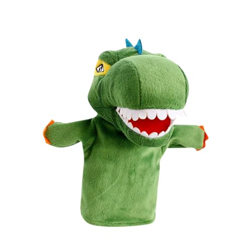 TOYANDONA üsch Dinosaurier Handpuppe Für Kuscheliges Rollenspielzeug Für Kreatives Perfekt Für Geschichtenerzählen Und Fantasievolles Spiel von TOYANDONA