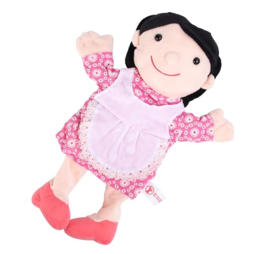 TOYANDONA üsch Handpuppe Für Große Mama Figur Weichem Material Niedliches Für Kleinkinder Perfekt Für Rollenspiele Und Eltern Kind Interaktionen von TOYANDONA