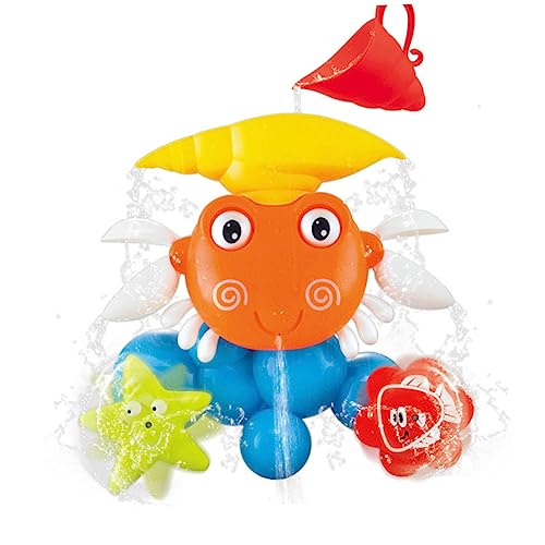 Wasserspielzeug Krabbenbadespielzeug Umweltspielzeug Spielzeug Für Kleinkinder Kleinkind Badewanne Duschspielzeug Badespielzeug Für Kinder Babybadewanne Tierspielzeug Babyspielzeug TOYANDONA von TOYANDONA