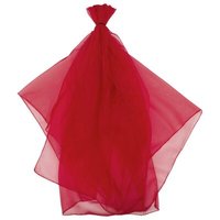 TOYSPURE 15535 Chiffontuch, rot 140 x 140 cm TOYSPURE 15535 Chiffontuch, rot 140 x 140 cm von TOYS PURE