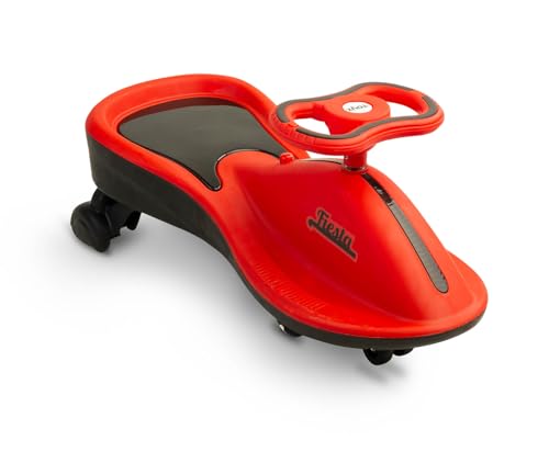 TOYZ - Kinder Autoscooter - Bumper Car Fiesta mit Lichter - Motorische Entwicklung - Baby's Gleichgewicht - Angepasster Sitz - Rückwärts- und Vorwärtsfahrt - ab 3 Jahren - 83×36×38 cm - Rot TOYZ - Kinder Autoscooter - Bumper Car Fiesta mit Lichter - Motorische Entwicklung - Baby's Gleichgewicht - Angepasster Sitz - Rückwärts- und Vorwärtsfahrt - ab 3 Jahren - 83×36×38 cm - Rot von TOYZ by CARETERO