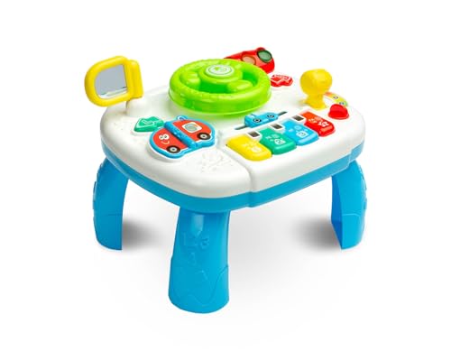 TOYZ Lernspielzeug - Little Driver's Table - Interaktive Tastatur - Für Kinder ab 18 Monaten - Stromversorgung über AA-Batterien - 24,5 x 22,5 x 15 cm von TOYZ by CARETERO