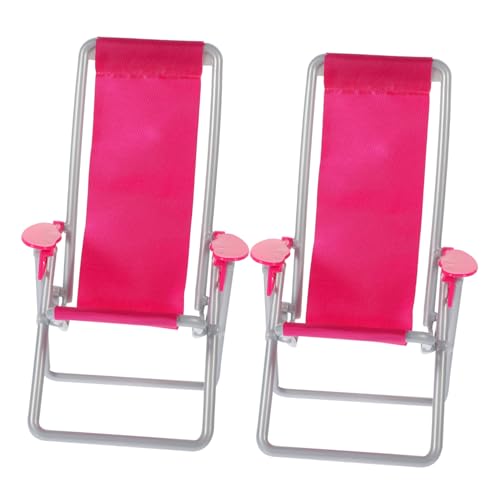 TOYZFRIENDY 2 Stück Mini Faltbarer Liegestuhl Dekorativer Mini Strandstuhl aus Hochwertigem Material als Puppenhaus und Gartendeko und Leicht für Vielseitige Wohn und Outdoor Accessoires TOYZFRIENDY 2 Stück Mini Faltbarer Liegestuhl Dekorativer Mini Strandstuhl aus Hochwertigem Material als Puppenhaus und Gartendeko und Leicht für Vielseitige Wohn und Outdoor Accessoires von TOYZFRIENDY
