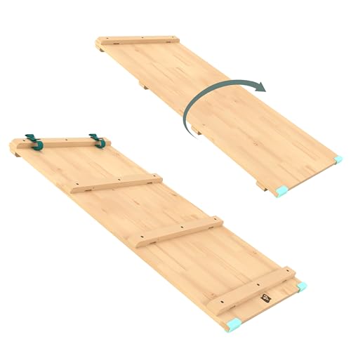 TPToys Active-Tots Pikler-Stil Holzleiter für Babys und Kleinkinder, Rutsche oder Brücke, zur Verwendung mit TP-Dreieck oder Kletterwürfel, interatives Spielen, ab 12 Monaten, Holz von TP Toys