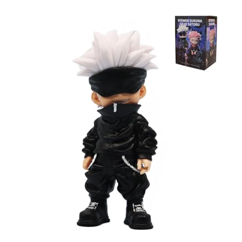 TPNI 15 cm Stehende Figur Jujutsu Kaisen Figur des Anime Satoru Gojo Itadori Yuji PVC Sammlerspielzeug in Box für Fans (stehend Satoru Gojo 15 cm) von TPNI