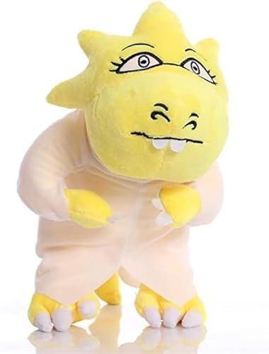 TPNI 25 cm Undertale Plüschtier, 10 Zoll, niedlich, ohne Papyrus Asriel Alphys Flowey Frisk Chara, Plüschpuppe für Kinder, Geschenk (Alphys) von TPNI