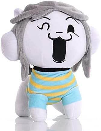 TPNI 25 cm Undertale Plüschtier, 10 Zoll, niedlich, ohne Papyrus Asriel Alphys Flowey Frisk Chara, Plüschpuppe für Kinder, Geschenk (F) von TPNI