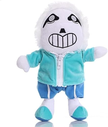 TPNI 25 cm Undertale Plüschtier, 10 Zoll, niedlich, ohne Papyrus Asriel Alphys Flowey Frisk Chara, Plüschpuppe für Kinder, Geschenk (G) von TPNI