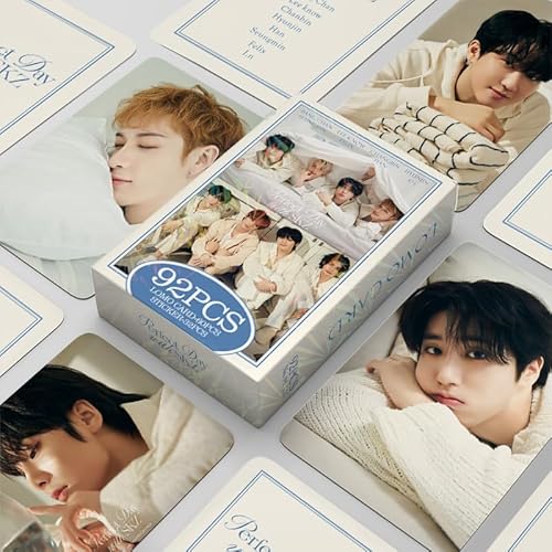 TPNI 92 Stück SKZ Lomo Karten 6 x 9 cm, Stray Kids Fotokarte, Kpop Box Cards Pack Geschenk für Fans (G) von TPNI