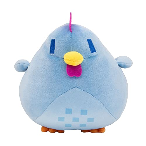 TPNI Stardew Valley Plüschtier, Huhn, 20 cm, Huhn Stardew Valley, Plüschspielzeug, Stardew Valley, Tierpuppe, Huhn, Geschenk für Kinder (blau) von TPNI